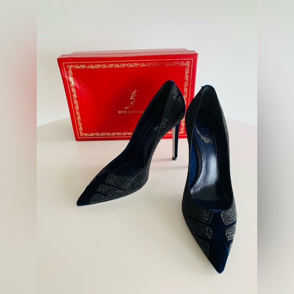 SOLD Brand new Rene Caovilla crystal high heels - Picture 3 of 7